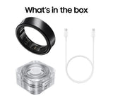 Samsung Galaxy Smart Health & Sleep Tracker Ring - Titanium Black - Size 12