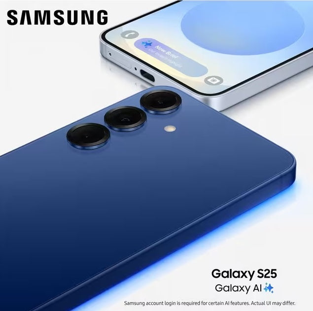 Samsung Galaxy S25 6.2'' 5G Smartphone 12GB 256GB SIM-Free Unlocked - Navy - Kazoop 