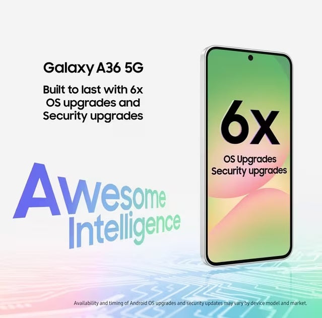 Samsung Galaxy A36 5G 6.7'' Smartphone 256GB Unlocked SIM-Free - Black