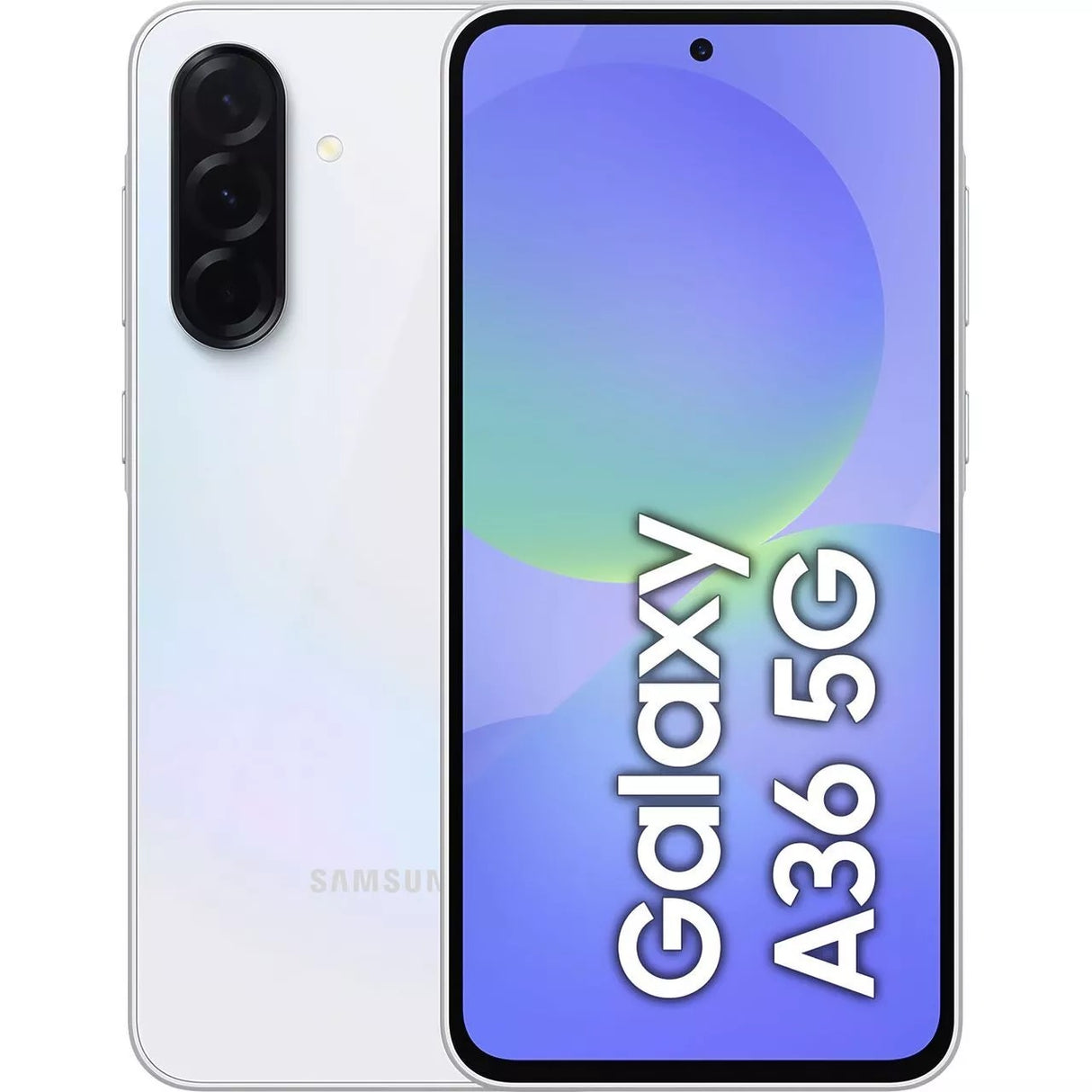 Samsung Galaxy A36 5G Smartphone 8GB 256GB Unlocked SIM-Free - Awesome White