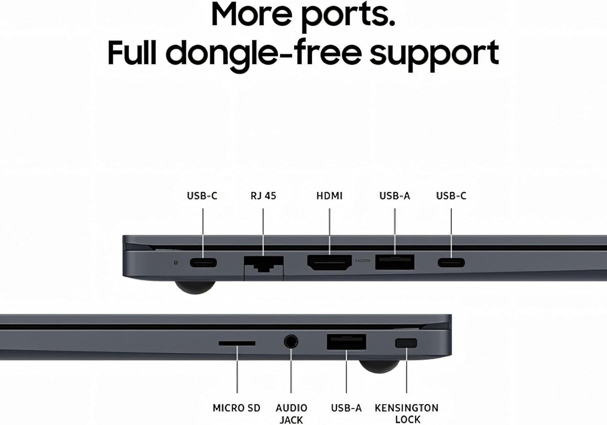 Samsung Galaxy Book4 15.6'' Intel Core i5 8GB RAM 512GB SSD Laptop - Grey