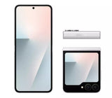 Samsung Galaxy Flip7 FE 5G 6.7'' Smartphone 128GB Unlocked SIM-Free - White