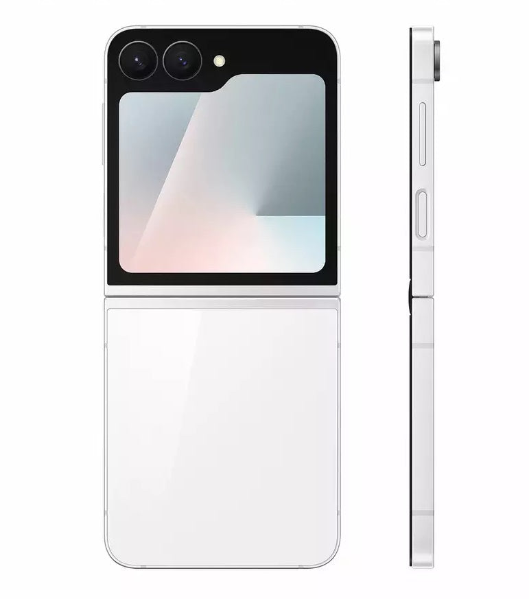 Samsung Galaxy Flip7 FE 5G 6.7'' Smartphone 128GB Unlocked SIM-Free - White