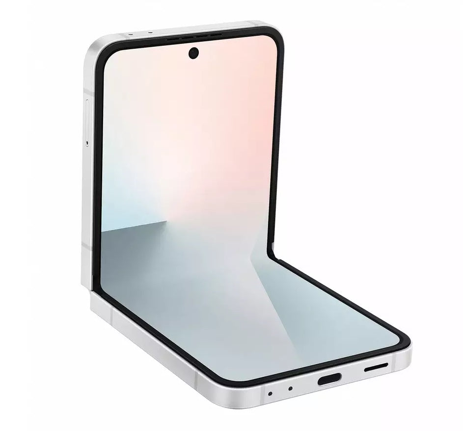 Samsung Galaxy Flip7 FE 5G 6.7'' Smartphone 128GB Unlocked SIM-Free - White