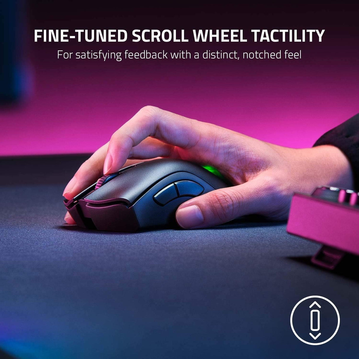Razer DeathAdder V2 Pro Ergonomic Comfort Wireless Gaming Mouse - Black