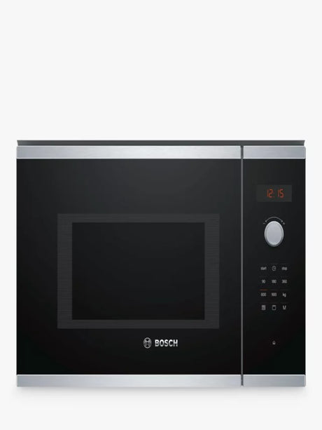 Bosch Series 4 BEL553MS0B Built-In Combination Microwave with Grill - Black - Kazoop 