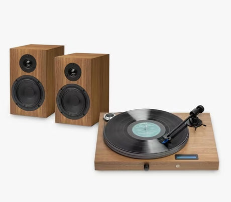 Pro-Ject Juke Box S2 Turntable Set with Speaker Box 5 S2 Speakers - Walnut