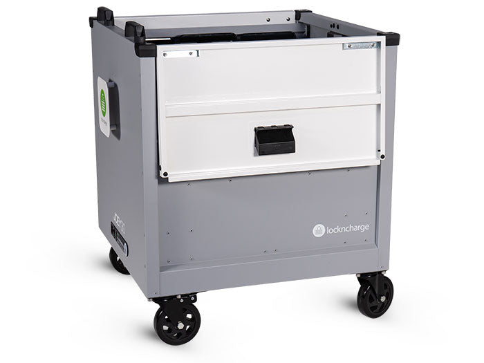 LocknCharge LNC10379 Joey 30 Cart Store and Charge 30 Bays - Silver - Kazoop 