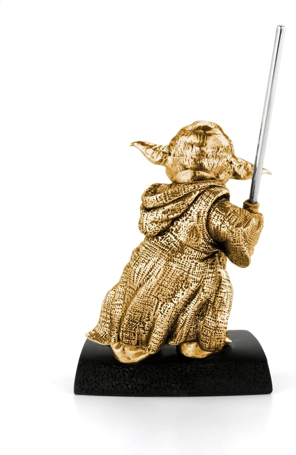 Royal Selangor 24K Gold Gilded Pewter Alloy Star Wars Master Yoda Figurine