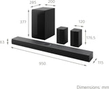 LG US70TR 5.1.1Ch Bluetooth Soundbar with Wireless Sub & Rear Speakers