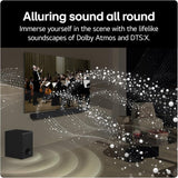 LG US70TR 5.1.1Ch Bluetooth Soundbar with Wireless Sub & Rear Speakers