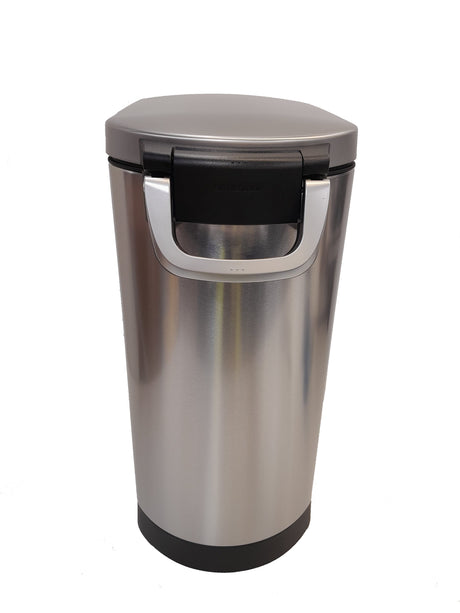 simplehuman Pet Food Bin Large 30L Stainless Steel - Silver - Kazoop 