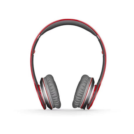 Beats by Dr. Dre Solo HD Wired On-Ear Headphones with Mic - Red - Kazoop 