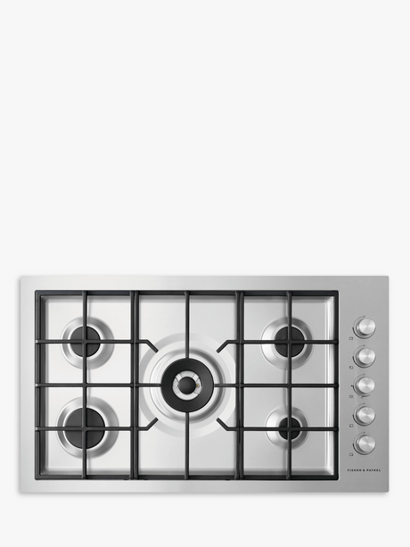 Fisher & Paykel CG905DWNGFCX3 90cm Gas Hob - Stainless Steel - Kazoop 