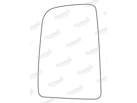 Summit CMV-17BH Passenger Side Heated Backing Plate 0.2 x 17 x 26cm - Black