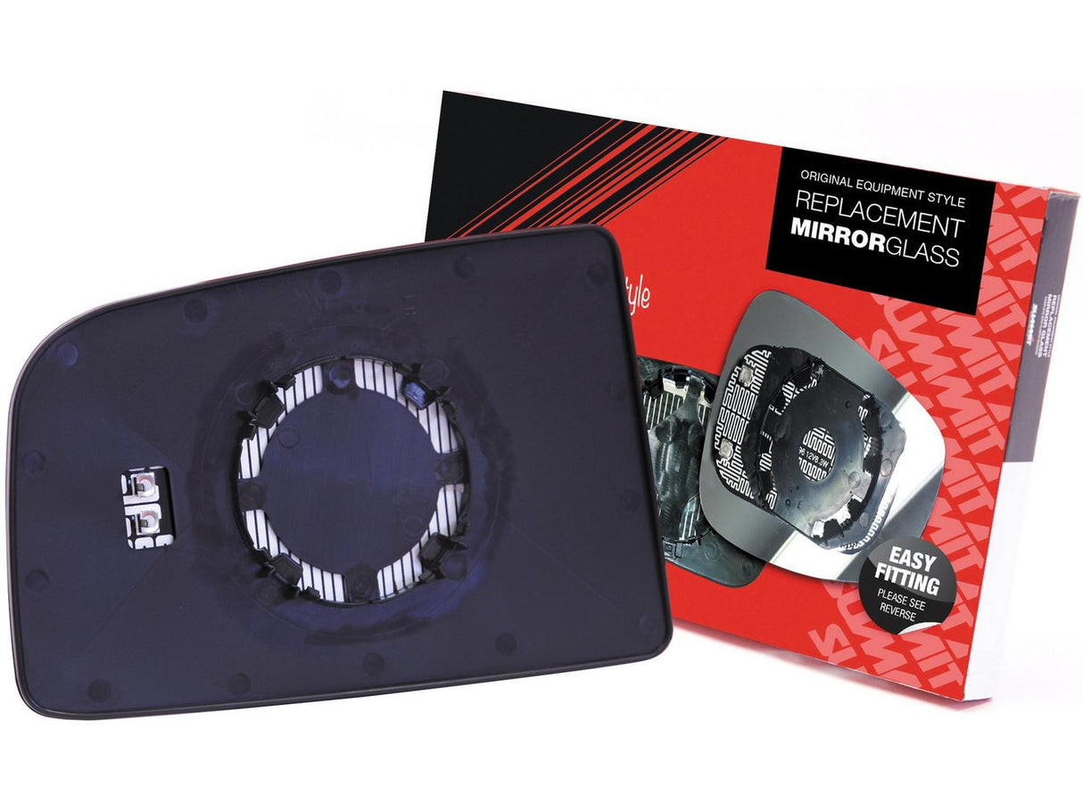 Summit CMV-17BH Passenger Side Heated Backing Plate 0.2 x 17 x 26cm - Black