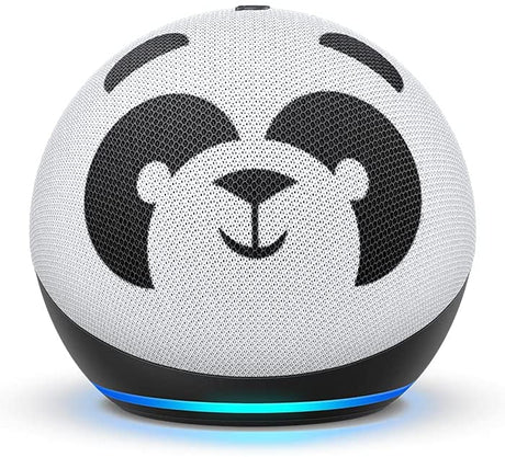 Amazon Echo Dot 4th Gen Kids Smart Speker with Alexa - Panda - Kazoop 