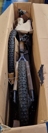 Polygon Xtrada 5 27.5" Wheel Unisex Mountain Bikes - Grey/Red - Small Frame