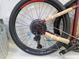 Carrera Fury 2025 Front Suspension 10-Speed Mountain Bike - Red - Medium