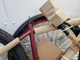 Carrera Fury 2025 Front Suspension 10-Speed Mountain Bike - Red - Medium