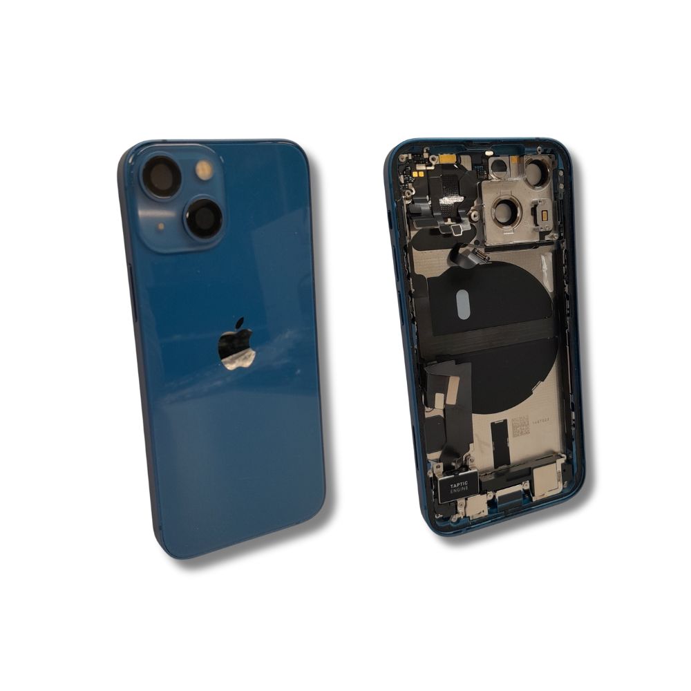 Apple iPhone 12 Mini Genuine Back Housing/Frame 100% Original Parts - Blue - Kazoop 