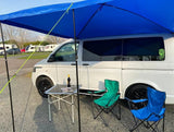 Campervan MP9506 Awning Sun Canopy Sunshade Motorhome for 4 or 6mm Rail Blue