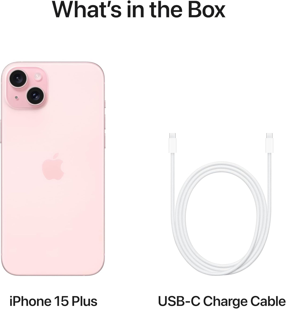 Apple iPhone 15 Plus 5G 6.7'' iOS Smartphone 256GB Unlocked SIM-Free - Pink