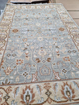 John Lewis Hand Knotted Kashvi Ziegler Wool Blend Rug 120 x 180cm - Natural
