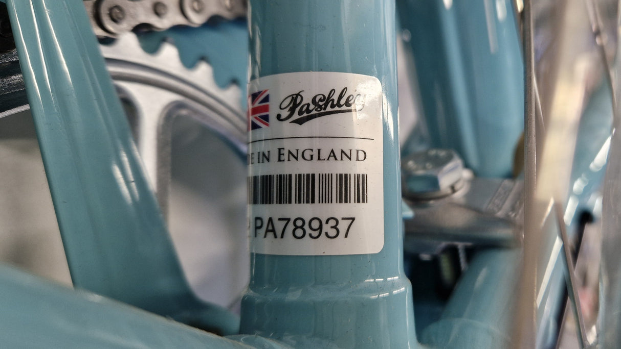 Pashley Britannia 5-Gears Womens Bicycle Bike 20" Steel Frame Duck Egg Blue