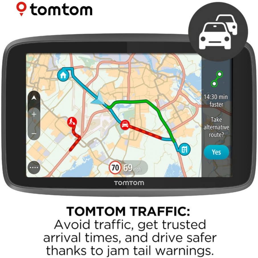 TomTom GO Professional 620 EU Maps 6'' Touchscreen Truck Sat Nav - Black