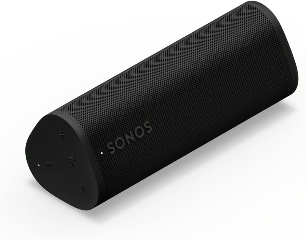 Sonos Roam 2 Portable Waterpoof Wireless Speaker with Amazon Alexa - Black