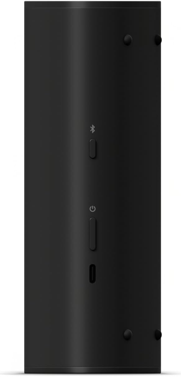 Sonos Roam 2 Portable Waterpoof Wireless Speaker with Amazon Alexa - Black