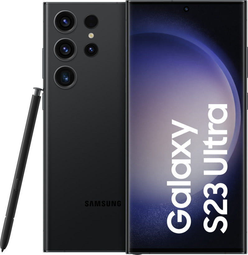 Samsung Galaxy S23 Ultra Smartphone 8GB 256GB 6.8" 5G SIM-Free - Black - Kazoop 