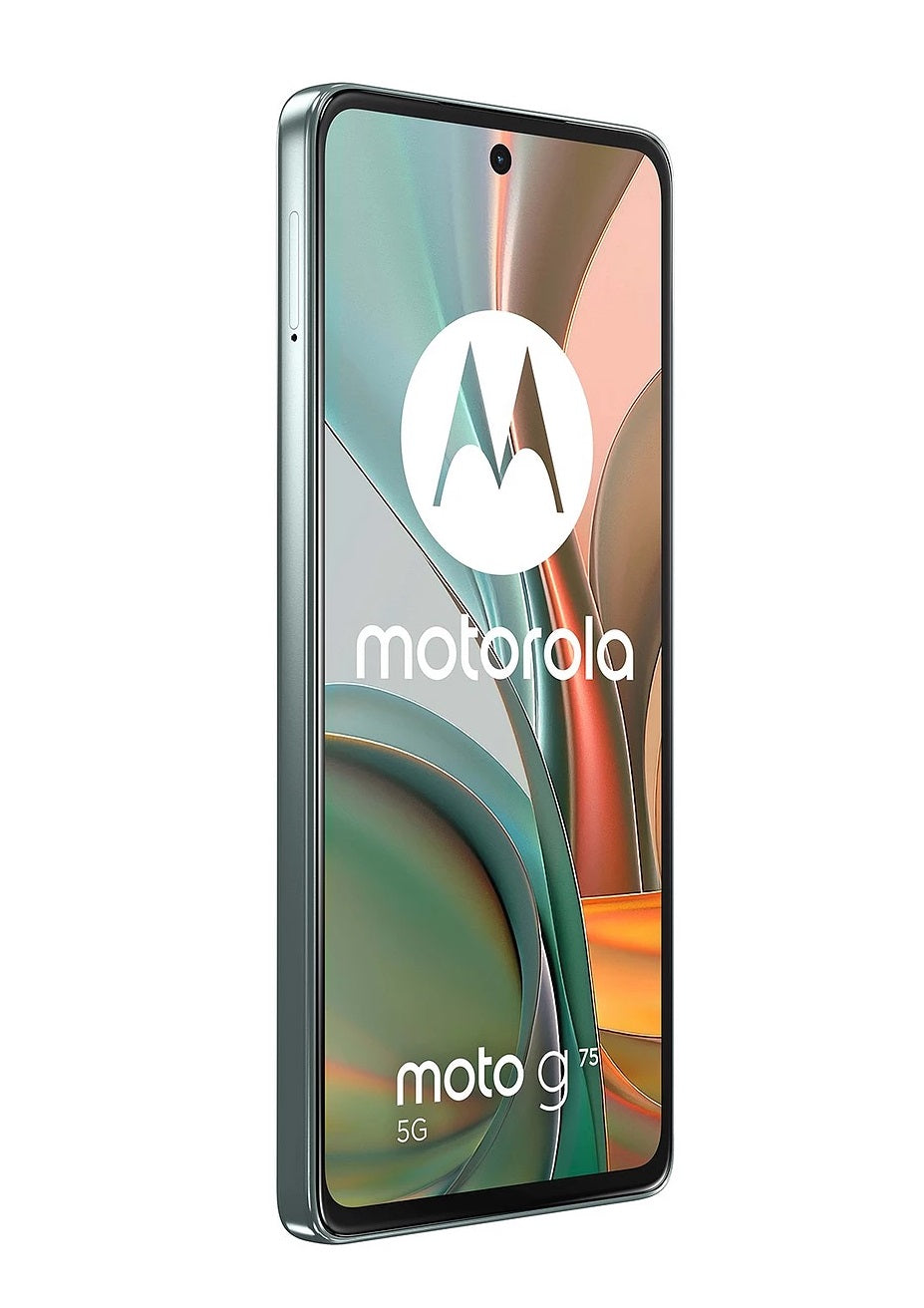 Motorola Moto G75 5G Smartphone 256GB Unlocked SIM-Free - Succulent Green - Kazoop 