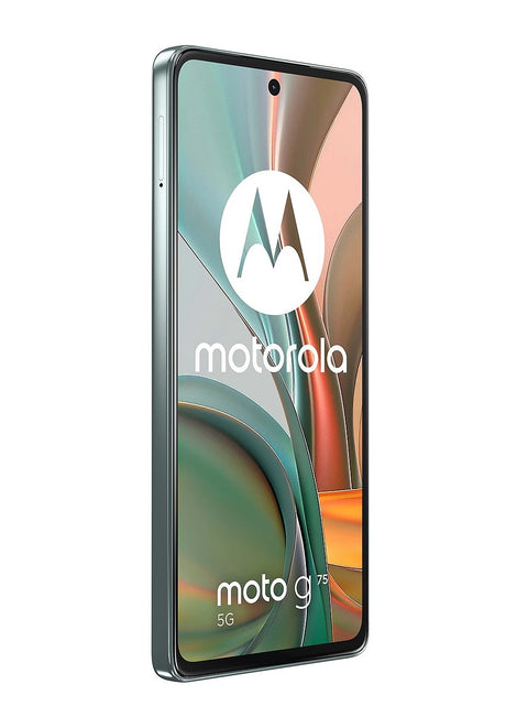 Motorola Moto G75 5G Smartphone 256GB Unlocked SIM-Free - Succulent Green - Kazoop 