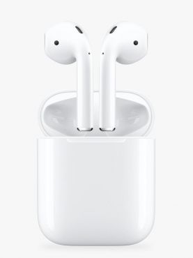 Apple AirPods 2nd Gen (2019) Bluetooth Earphones with Charging Case - White