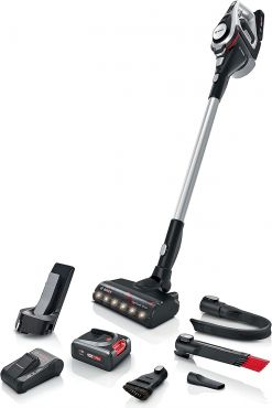 Bosch Unlimited Serie 8 BCS8224GB ProHome Cordless Vacuum Cleaner - Silver