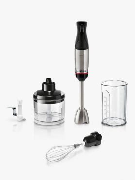 Bosch Series 6 ErgoMaster Pressure Controlled 3-in-1 Hand Blender - Black
