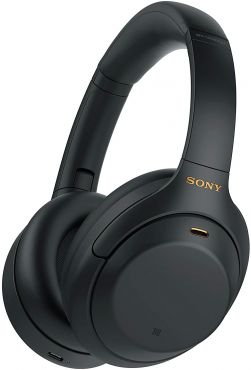 Sony WH-1000XM4 Wireless Noise Cancelling Over-Ear Headphones - Black