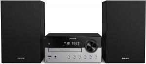Philips TAM4205 Home Audio Bluetooth Micro Hi-Fi System 60W - Black/Silver