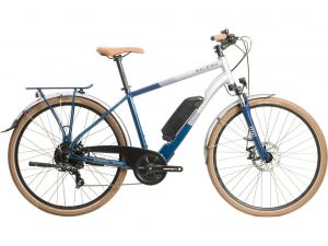 Raleigh Array Crossbar Electric Hybrid Bike L 50cm Frame - Silver