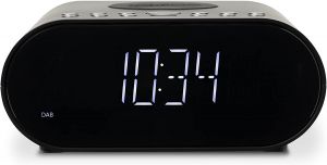 Roberts Ortus Charge DAB/DAB+/FM Digital Alarm Clock Radio - Black