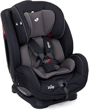 Joie Stages Safety Child Car Seat Group 0+/1/2 from Birth to 25kg - Coal
