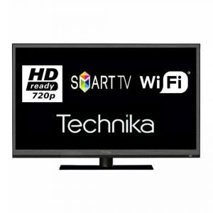Technika 24A23B-HD HD Ready 24" Smart LED TV with Freeview Play - Black