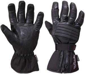 Richa 9904 Motorcycle Motorbike 100% Waterproof Thermal Gloves Large - Black