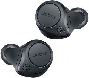 Jabra Elite Active 75T In Ear Noise Cancelling Wireless Headphones - Grey