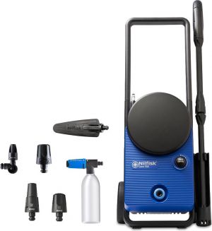 Nilfisk Core 130-6 Bike & Car High Pressure Washer with Accessories - Blue