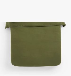 John Lewis Comfy & Relaxed Washed Linen King Duvet Cover - Avocado Green