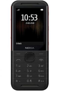 Nokia 5310 2.4" Unlocked Mobile Phone Dual-SIM 2G SIM-Free - Black & Red