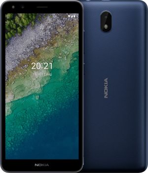 Nokia C01 Plus TA-1383 5.45" Android SIM-Free 4G Smartphone 1GB 16GB - Blue